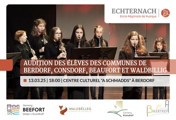 Audition mixte à Berdorf 13.03.25