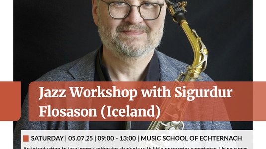 Jazz saxophone workshop