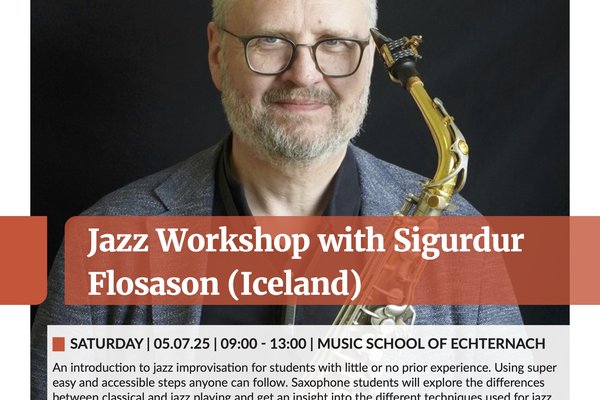 Jazz saxophone workshop