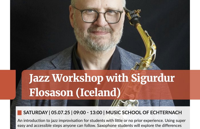 Jazz saxophone workshop