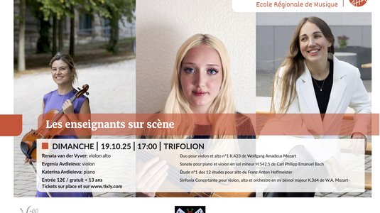 Les enseignants sur scène 19.10.25