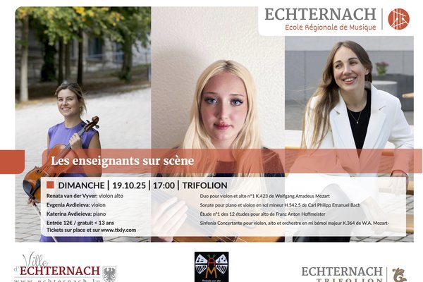 Les enseignants sur scène 19.10.25