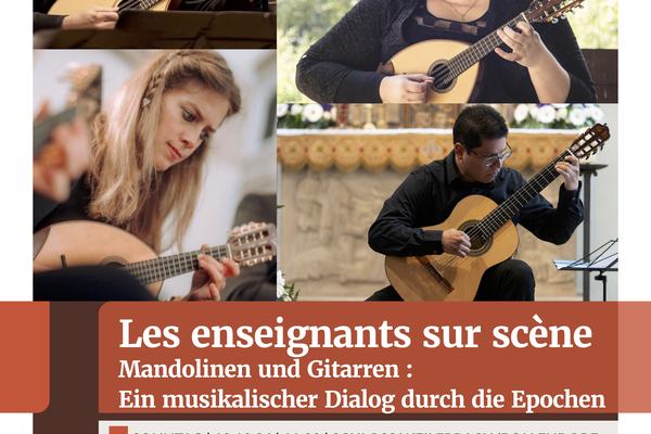 Mandolinen und Gitarren