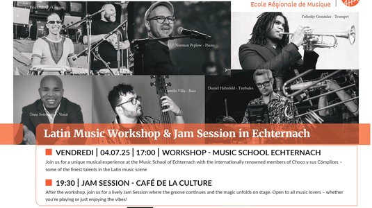 Latin percussion workshop