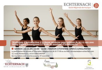 Workshop de danse moderne