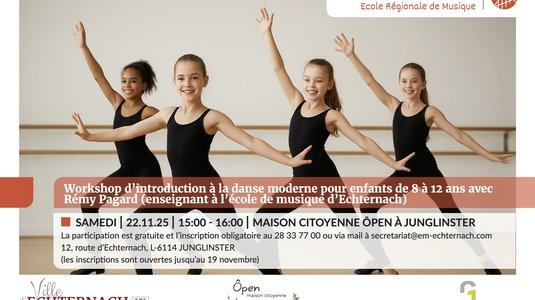 Workshop de danse moderne